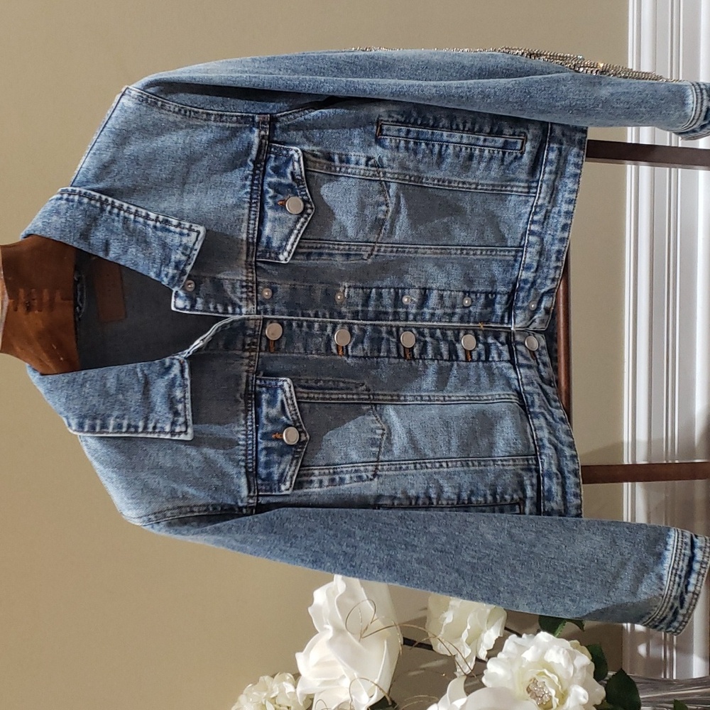 Nwt Large Blanknyc jeans jacket - Picture 3 of 15